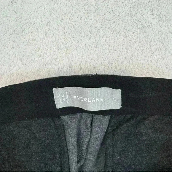 Everlane The Dream Pant XS Heather Grey Charcoal Tapered Tailored Stretch - Picture 8 of 16